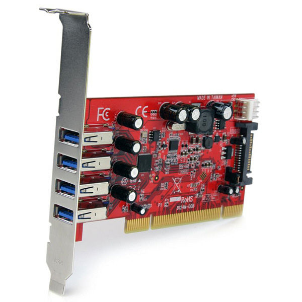 アスクル】USB 3.0 4ポート増設PCIカード PCIUSB3S4 1個 StarTech.com（直送品） - ASKUL（公式）