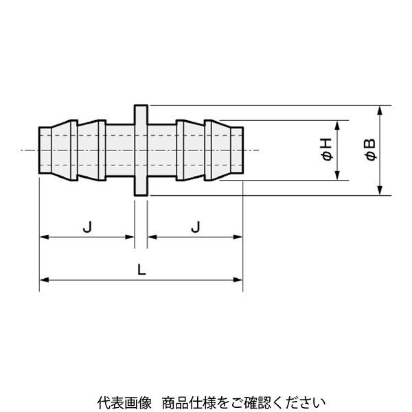 CKD（シーケーディー） 超小形ジョイント FTS4-0 1セット（30個:10個×3袋）（直送品）