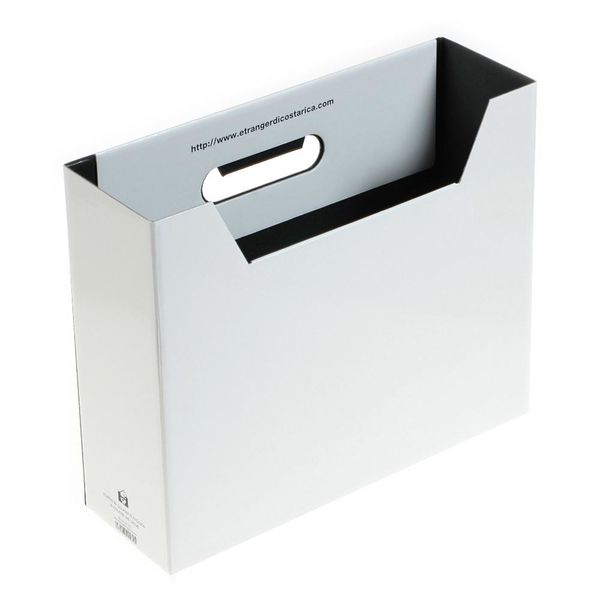 【アスクル】エトランジェ・ディ・コスタリカ A4ファイルボックス[SOLID]ホワイト SLD2ー51ー01 10個 （直送品） 通販
