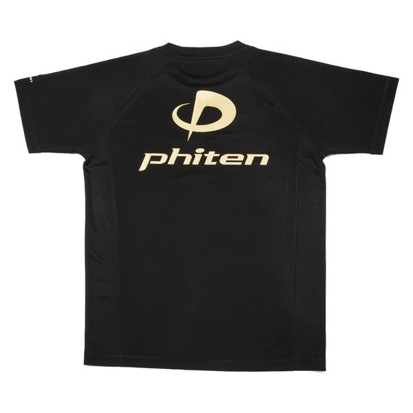 アスクル】ファイテン(phiten) RAKUシャツSPORTS(SMOOTH DRY)半袖 ブラック×金ロゴ O JG349006 1枚（直送品）  通販 ASKUL（公式）