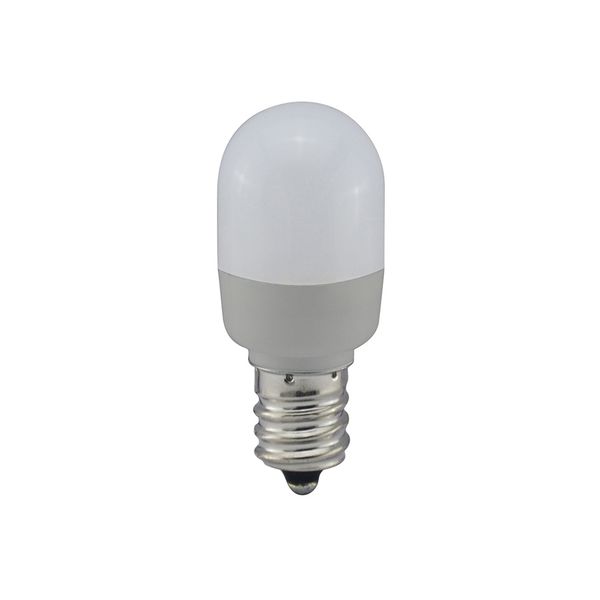 オーム電機 LEDナツメ球 常夜灯 E12 電球色 14lm 2個入 LDT1L-G