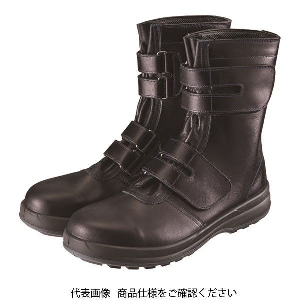 により シモン 安全靴 長編上靴マジック式 SS38黒 26．0cm （株）シモン (SS38-26.0) (368-3141) タツマックス