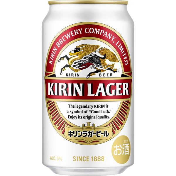 キリン　ラガー　350ml　1箱（24缶入）【ビール】