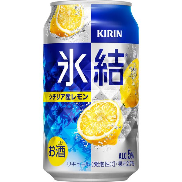 缶チューハイ 氷結STRONG (ストロング) シチリア産レモン 350ml 1 ...