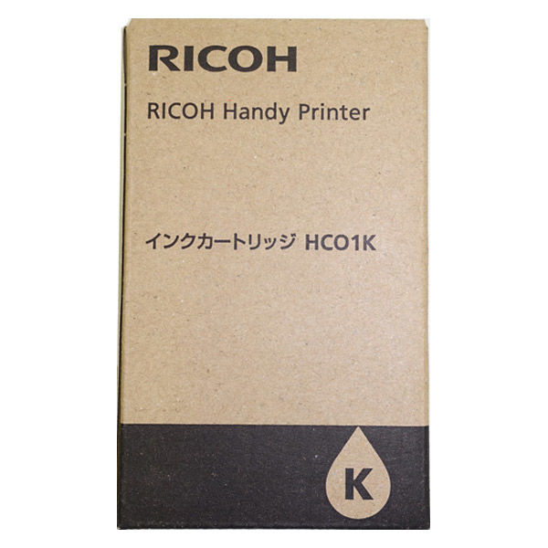 リコー（RICOH） 純正インク HC01K モノクロ ハンディープリンター用 515912 1個