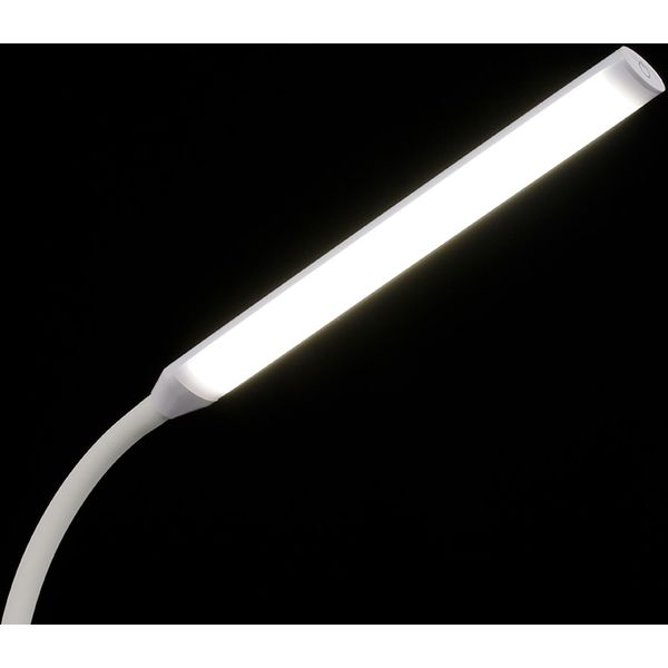 オーム電機 LEDデスクランプ ホワイト DS-LS24-W
