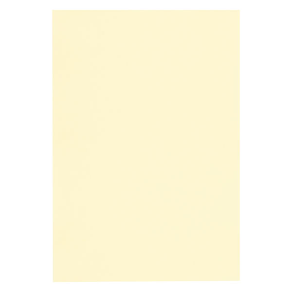 アスクル】リンテック 色画用紙 ニューカラーR 八切 うすクリーム NCR1128 1包（100枚入） 通販 ASKUL（公式）