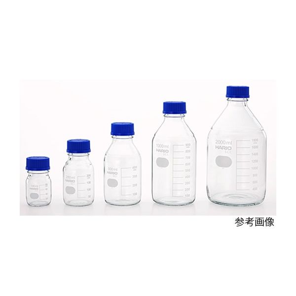 HARIO（ハリオ） 耐熱ねじ口瓶（液切リング付） GL-45 1000mL NBO-1L-SCI 1本 62-9920-27（直送品）