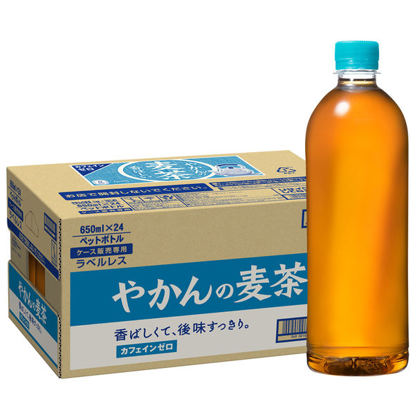 SALE／10%OFF コカ コーラ 爽健美茶 健康素材の麦茶 600mlPET