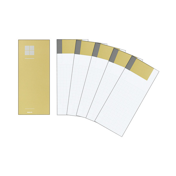 【アスクル】 コクヨ（KOKUYO） チューブファイルPP用替背見出し紙 単色10枚黄 C-F660NY 1セット（200枚:10枚入×20