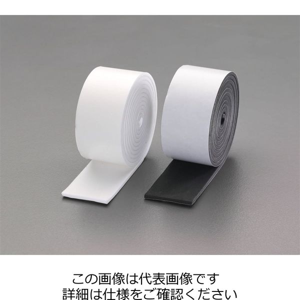 エスコ 50mmx2m クッションテープ(白) EA983FE-41 1セット(10巻)（直送