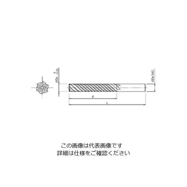 ダイジェット工業（DIJET） ワンカット盛り刃エンドミル DZ-SEPL形 DZ-SEPL6200 1個（直送品）