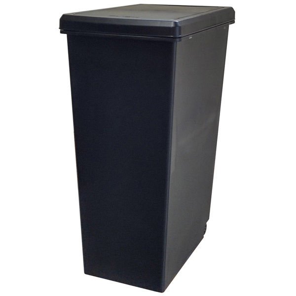 平和工業 ゴミ箱 スライドペダルペール 45L ブラック-