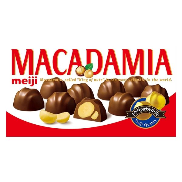 マカダミアチョコレート 1セット（10箱） 明治 チョコレート