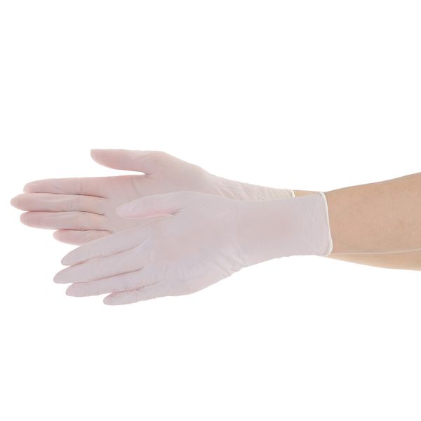 帝人フロンティア 使いきりニトリル手袋 薄手 粉なし S ホワイト 1箱（200枚入）