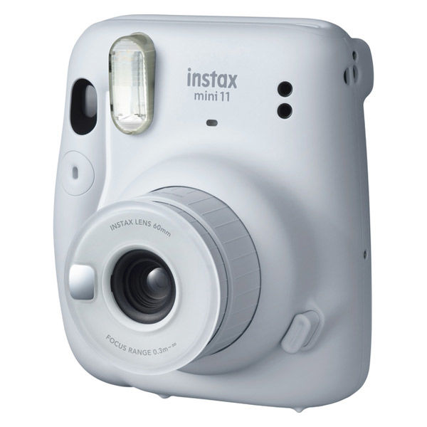 アスクル】富士フイルム チェキカメラ instax mini アイスホワイト INS MINI 11 WHITE 1台 通販 ASKUL（公式）