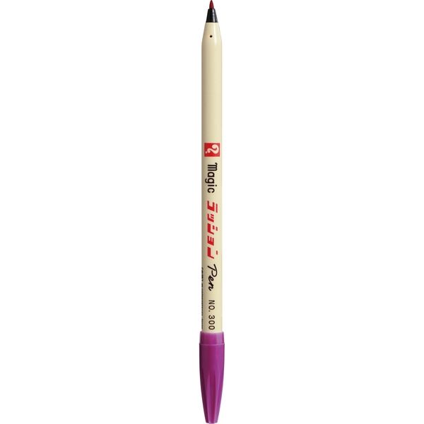 寺西化学工業 水性ペン　マジック　ラッションペンNo.３００　赤紫 M300-T22 10本（直送品）