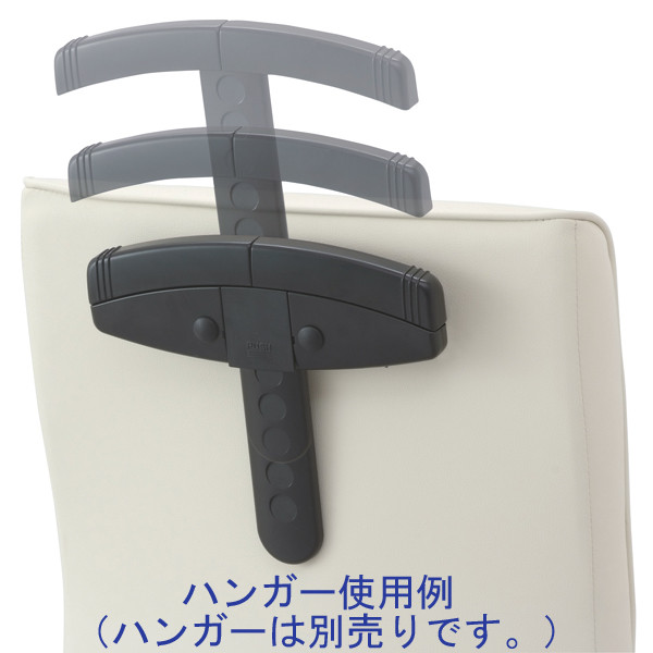 【アスクル】ナカバヤシ ワークレザーチェア オフィスチェア 肘無し ブラック 1脚 （直送品） 通販 - ASKUL（公式）