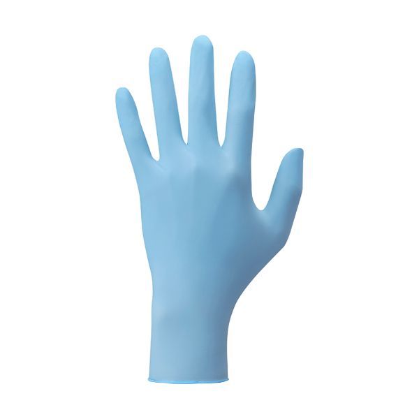 使いきりニトリル手袋(粉なし)　ニトリスト・タッチ　No.882　SSサイズ　ブルー　1箱(100枚入)　ショーワグローブ
