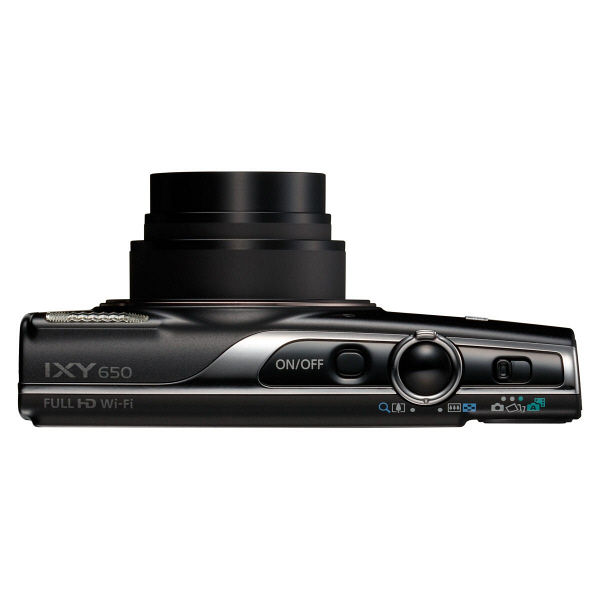 キヤノン Canon デジカメ IXY650（BK） ブラック IXY 650 2020万画素 光学12倍 Wi-Fi対応