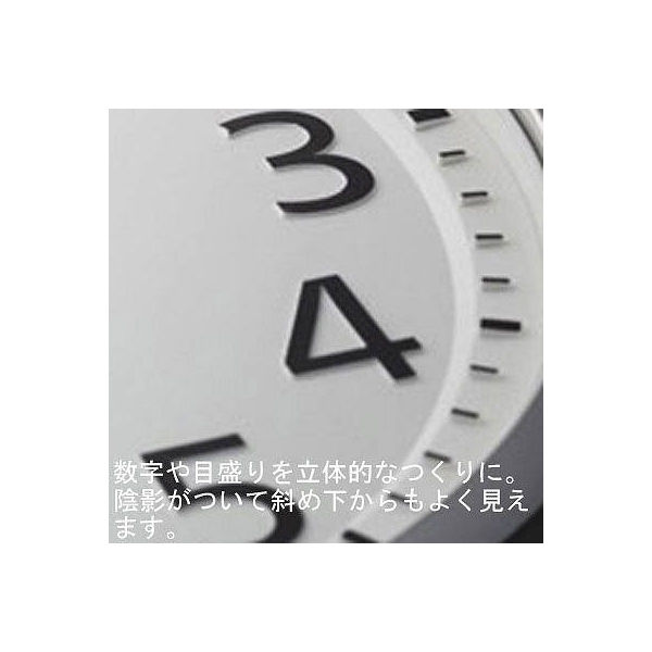 RHYTHM（リズム）シチズン スペーシーM463 掛け時計 [電波 スイープ