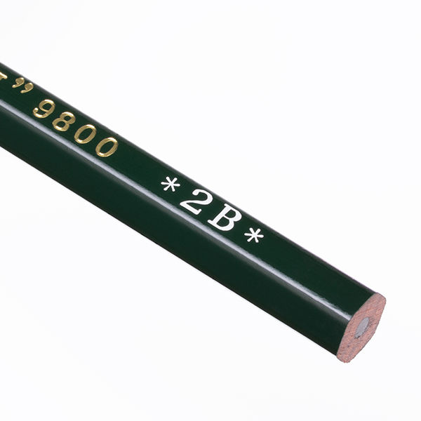 三菱鉛筆(uni) 事務用鉛筆 2B K98002B 1箱（12本入） - アスクル