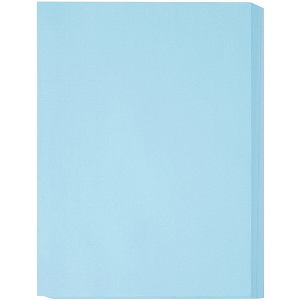 アスクル】アスクル カラーペーパー B5 ブルー 1冊（500枚入 