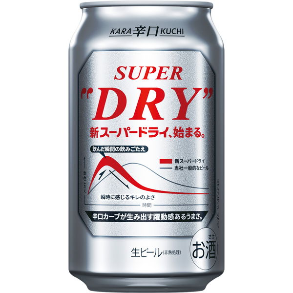 LOHACO - アサヒ スーパードライ 350ml 1セット（48缶） ビール