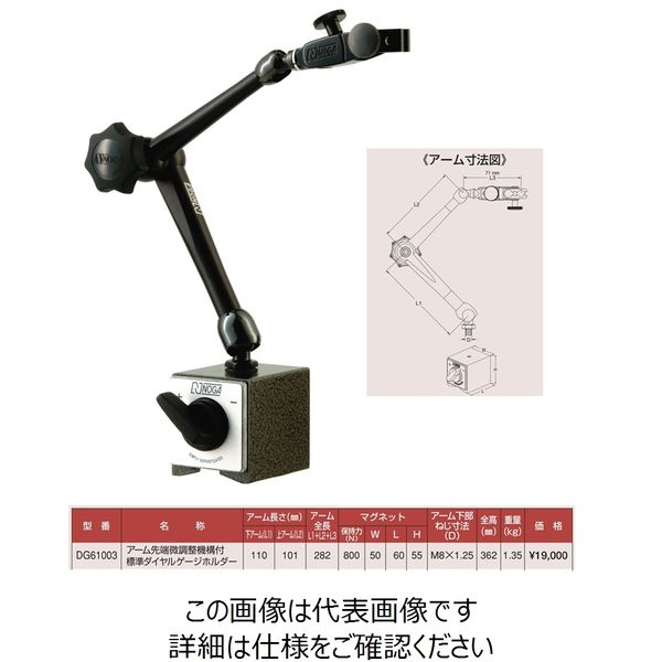 日本在庫送料無料 ノガホルダー＆ベイカーゲージ（DG61003+BG306A 