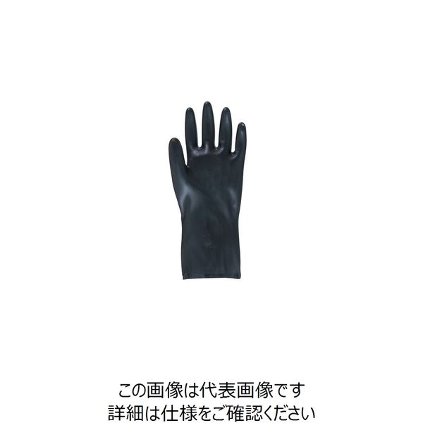 エスコ 手袋(耐透過・耐溶剤・フッ素ゴム) L/300mm EA354BF-80