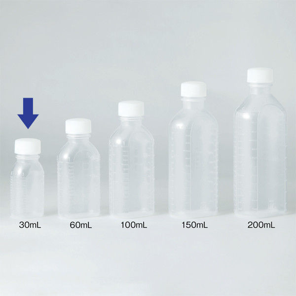 ケーエム化学 B型投薬瓶 未滅菌 30mL 1袋（20本入）