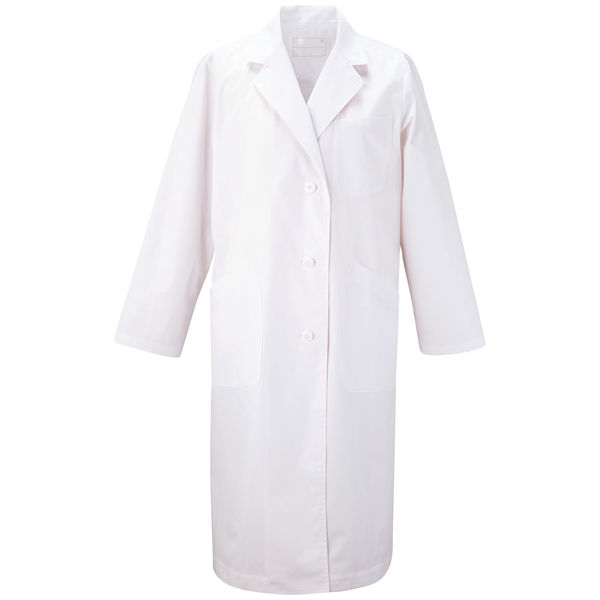住商モンブラン シングルドクターコート（レディス・長袖） 白 M 81-481 医療白衣 診察衣