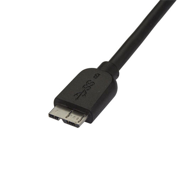 StarTech.com USB 3.0 A - Micro B スリムケーブル 3m USB3AUB3MS（直送品）