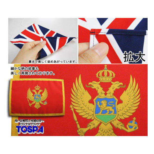 東京製旗 チャイニーズタイペイ 国旗（卓上旗16×24ｃm) 406406 1枚（直送品）