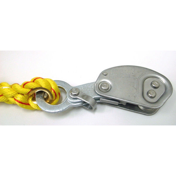 アスクル】水平親綱設置用 緊張器本体（フック付ロープ連結型） 1.2m 