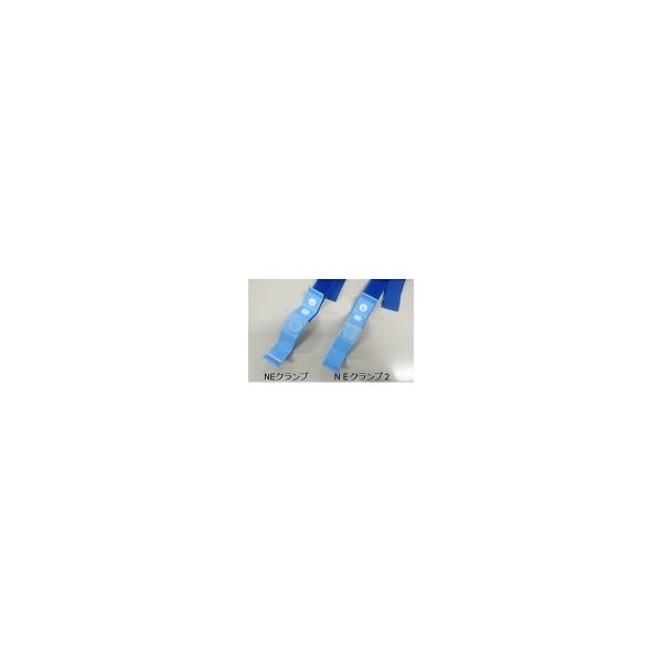 日本衛材 止血クランプ（NEクランプ パット部丸型） L ブルー 6個 NE