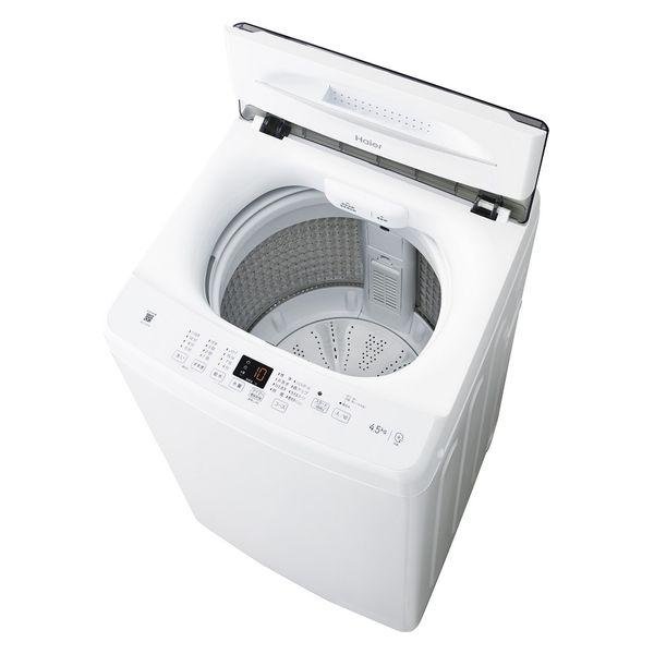 ハイアール 4.5kg 全自動洗濯機 JW-U45A(W) ホワイト 1台（直送品