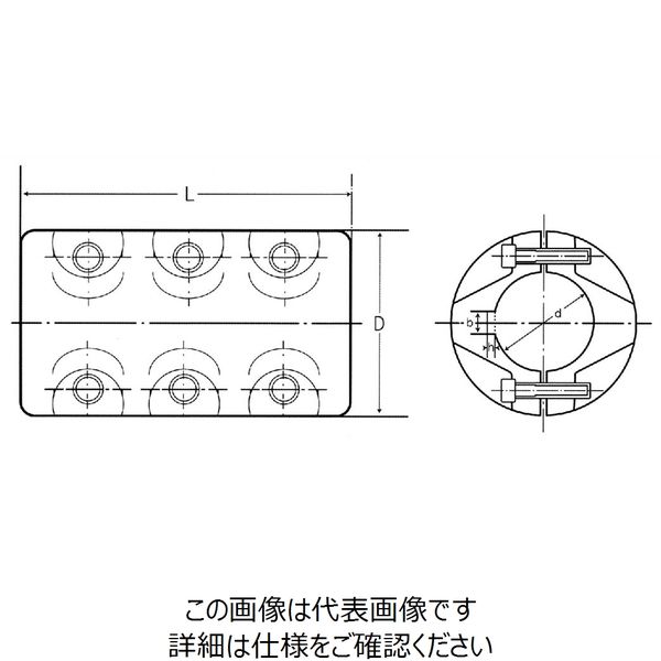 東海精技 SMC割筒カップリング SMC60 SMC60N-JIS 1個（直送品） - アスクル