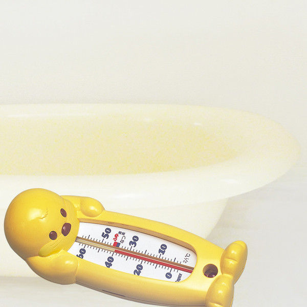 (まとめ)EMPEX 浮型 湯温計 ぷかぷかラッコ TG-5203 ピンク 送料無料！