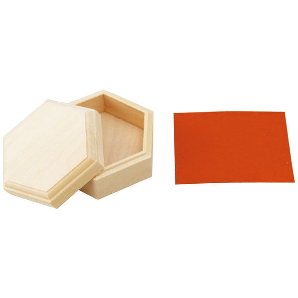 アーテック 木彫六角小箱 30006（直送品） - アスクル