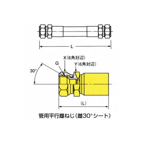 CKD 空圧バルブ４Ｇシリーズ用サブプレート M4GB2-C6-T11-K-6-