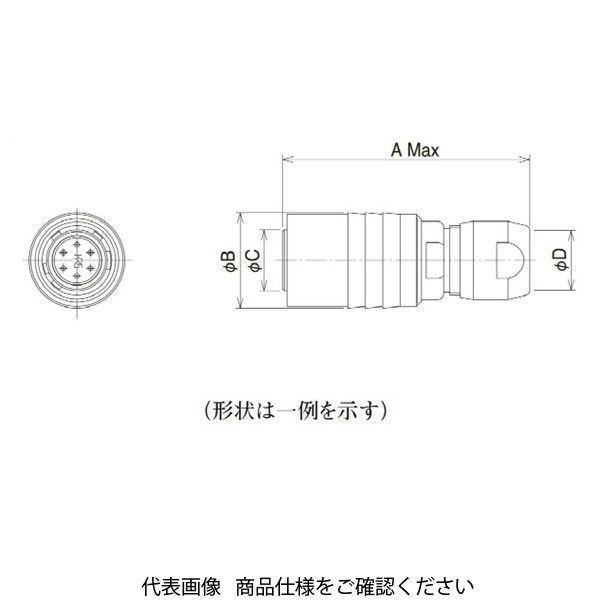 アスクル ヒロセ電機 高性能 小型丸形コネクタ HR10タイプ プラグ HR10-7P-6P（73） 1個（直送品） 通販 - ASKUL（公式）