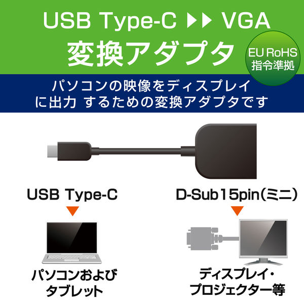 送料込】 LINDY USB TypeC - HDMI1.4 DVI VGAコンバータ 型番:43297