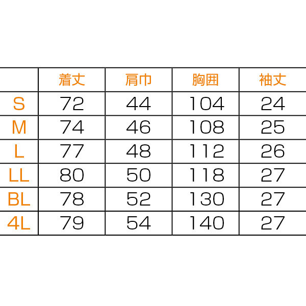 フォーク　男子医務衣（ケーシージャケット）　1010CR-7　ネイビー　4L　（取寄品）