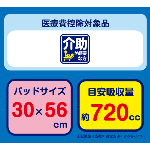 アスクル】エルモアいちばん スーパーワイドパッド １箱 （30枚×6 