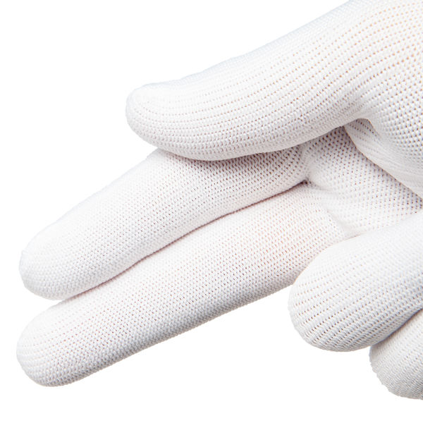 現場のチカラ】作業用手袋(ノンコート) インナー手袋 ホワイト Sサイズ