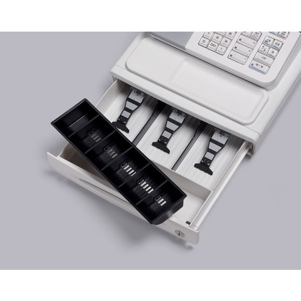 軽減税率対応】カシオ計算機 電子レジスター ホワイト SE-S30-WE 1台