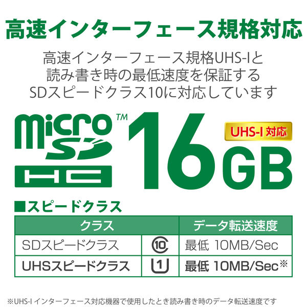 アスクル】 エレコム MF-MS016GU11R/MicroSDHCカード/デ MF-MS016GU11R 1個 通販 - ASKUL（公式）