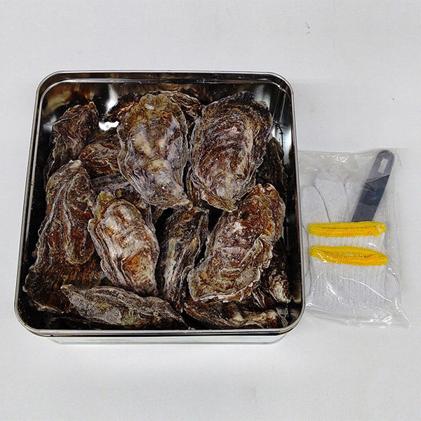 【お歳暮ギフト・のし付き】広島牡蠣のカンカン焼き H-KY2 1個（直送品）