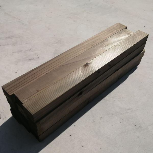 大日本木材防腐 DIY用 杉防腐加工材30×38 超短尺材12本セット 長さ500